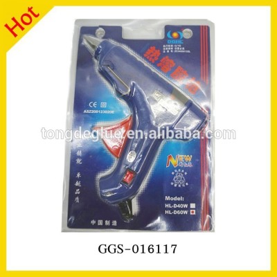 China Factory Direct Sale 60w Hotmelt Glue Spray Gun Electronic Hot Melt Glue Guns