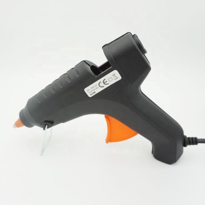 China Manufacture Strong 60w Black Color Hot Melt Glue Gun